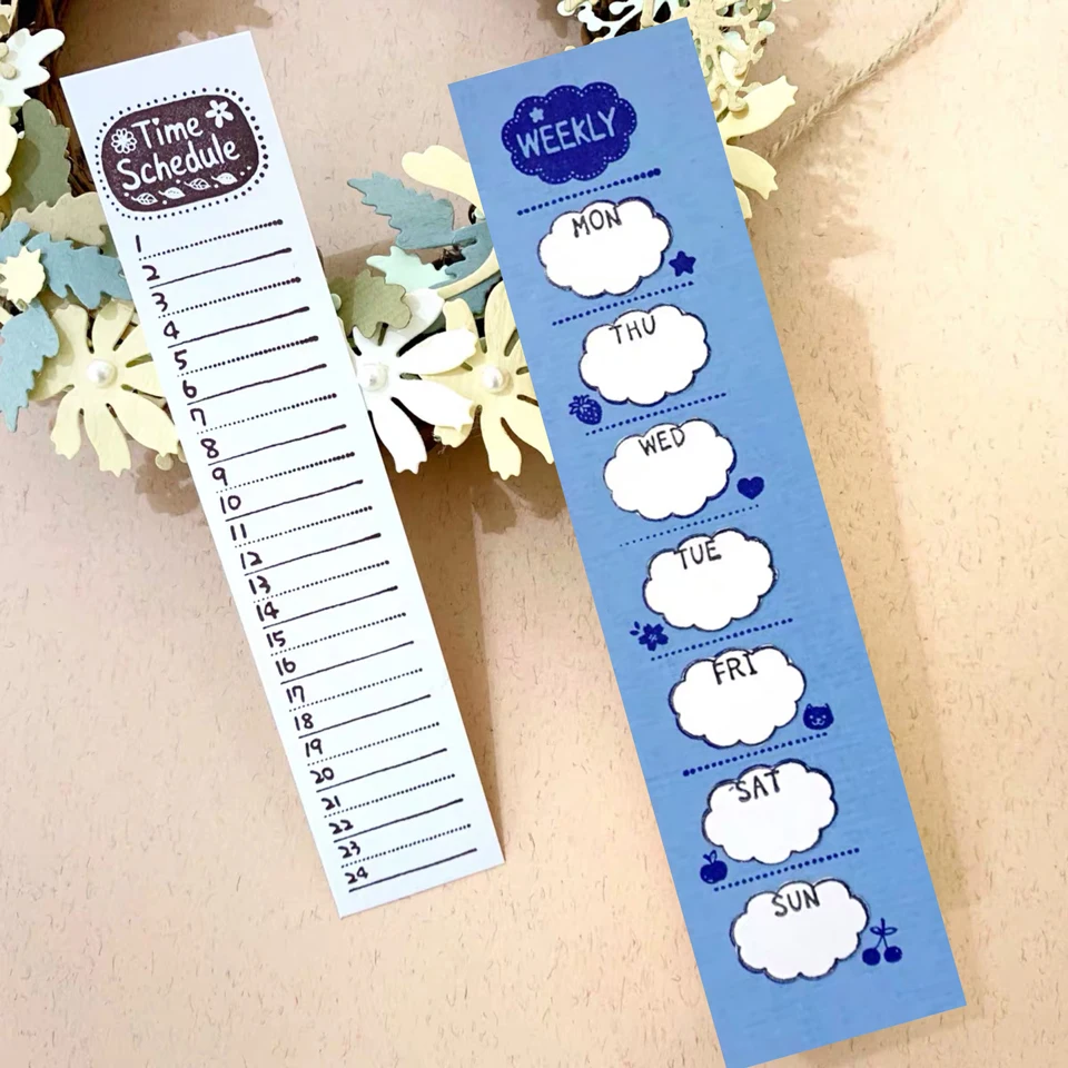 11*16 новое украшение прозрачная печать штампов для DIY скрапбукинга/пули журнал