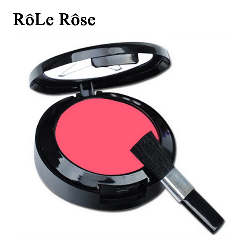 

6 Colors Face Blush Natural Cheek Long Lasting Easy To Wear Professional Baked Blush Mineral Base Blusher Palette