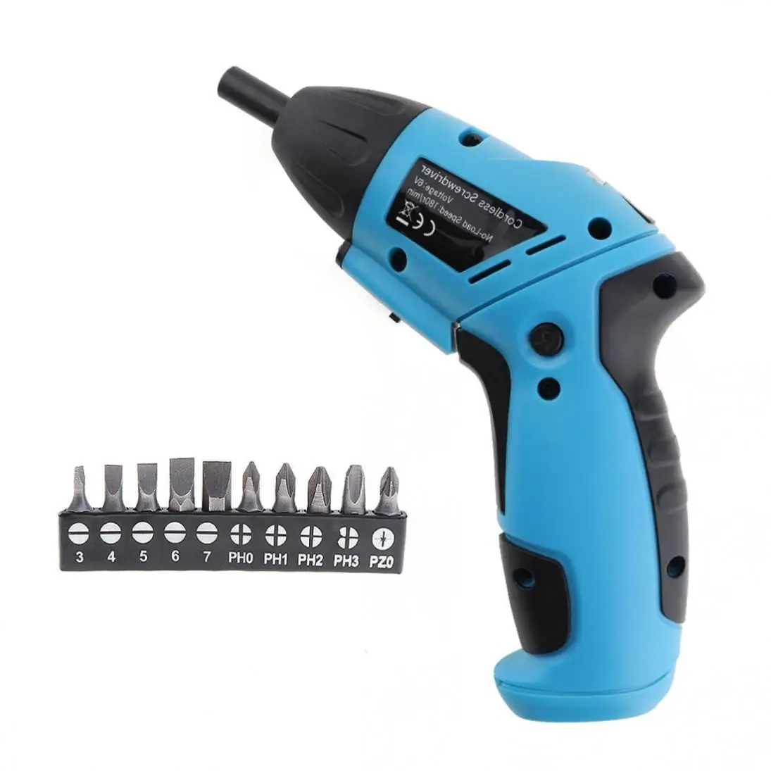 Шуруповерт аккумуляторный 6 в со светодиодной подсветкой и двунаправленным