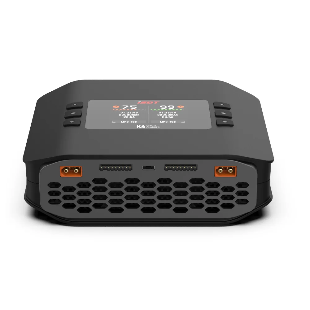 ISDT K4 1~8S Lithium Battery Smart Charger 20A 600W AC/DC IndependentDual Mode Dual Channel For Lipo charge Rc Toy | Игрушки и хобби