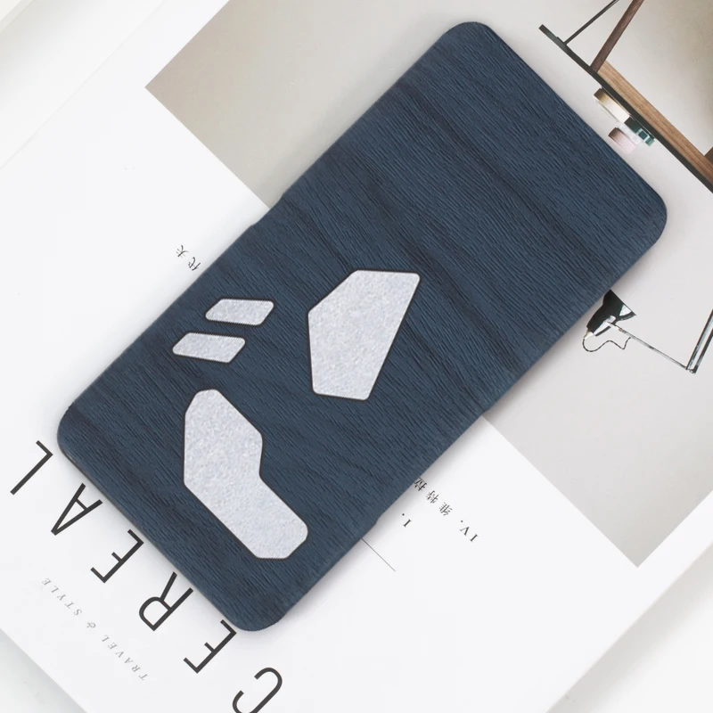 Чехол для телефона из искусственной кожи с деревянным лицевым покрытием Asus ROG