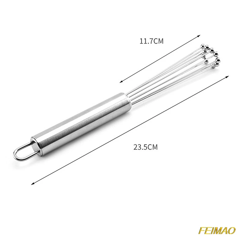 Нержавеющая сталь венчик для яиц Ручной смеситель яйцо колотушки Кухня Пособия