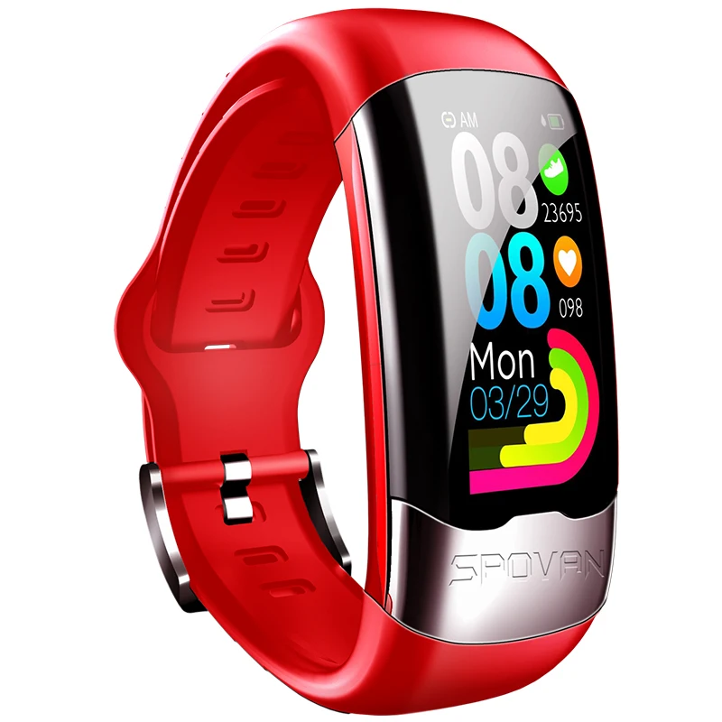 Новинка 2019 модный умный браслет с цветным экраном 1 14 дюйма для здоровья