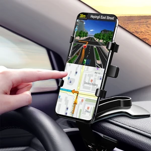 universal dashboard rear view mirror sunshade baffle car phone holder 360 degree mobilephone stands gps navigation bracket free global shipping