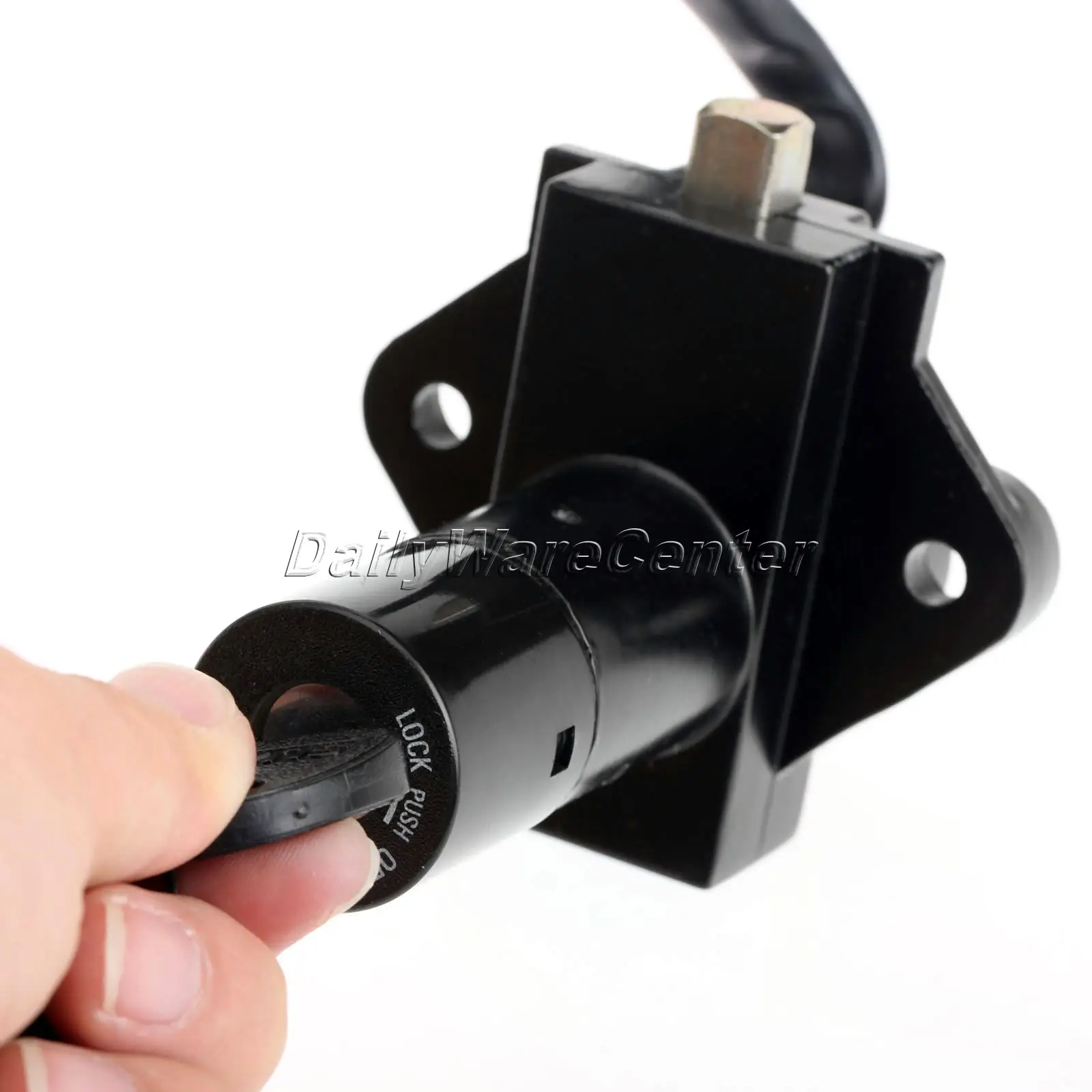 Алюминиевый Замок зажигания + крышка топливного газа замок сиденья ключи для Suzuki