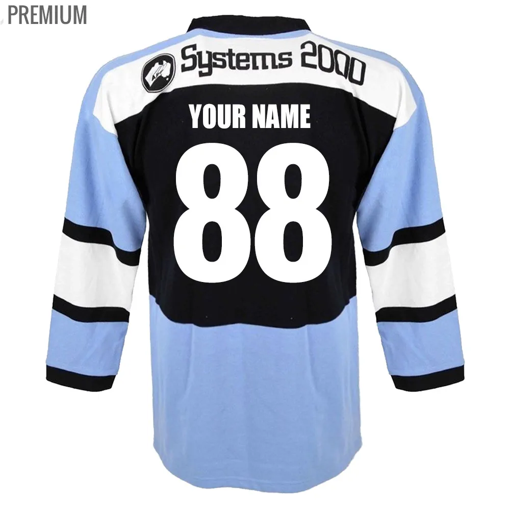 

1988 CRONULLA Shark Ретро Регби Джерси размер S-M-L-XL-XXL-3XL-4XL-5XL