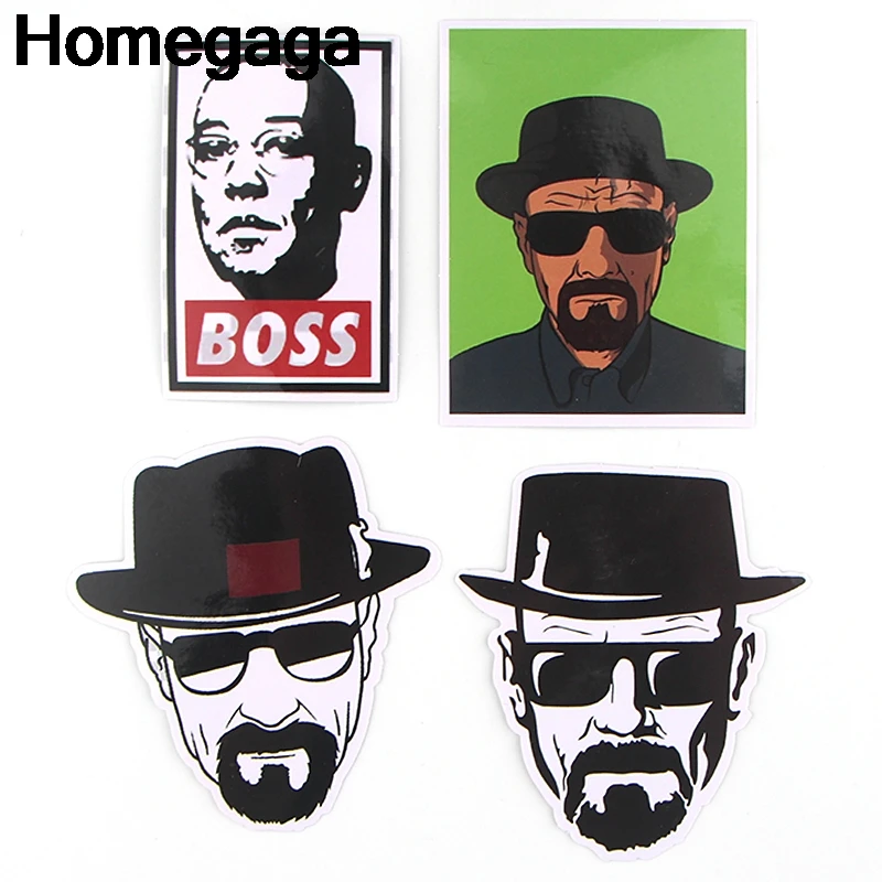 Homegaga 34 шт. разбивая Bad 90s искусство картина из 5 частей стены ноутбук телефон багаж Скрапбукинг альбом наклейки пакеты D2303