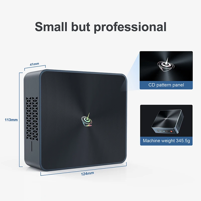 Beelink SEI Мини ПК 10th Intel I3 10110U 2 1 ГГц Turbo 4 64G Wi Fi 6 USB3.0 Bluetooth 5 0 SSD NVME/SATA 2280 офисные мини