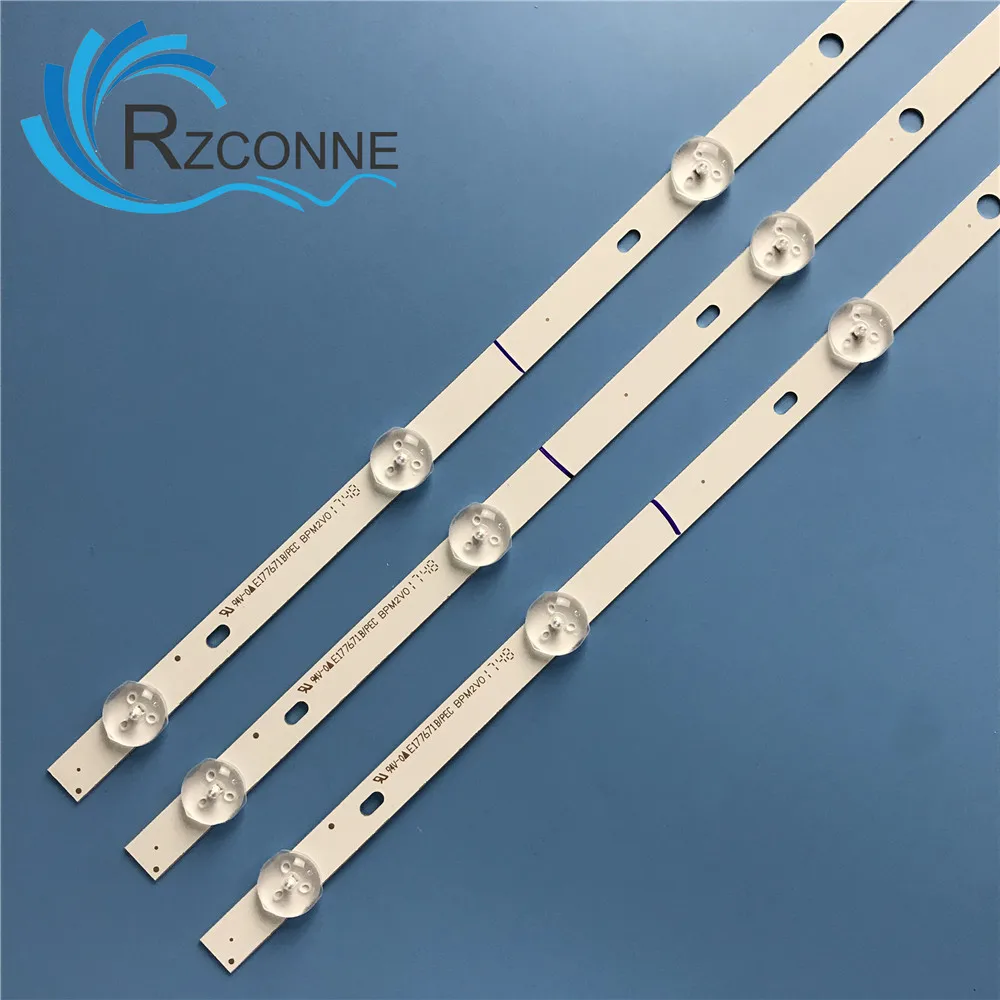 Универсальная Светодиодная лента с подсветкой 580 мм 6 ламп для Samsung LG 32 дюймового