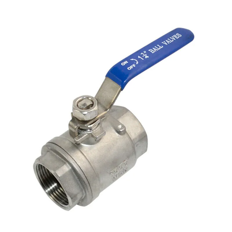 

1-1/4\\\\\\\" 1.25\\\\\\\" Inch Ball Valve 1.25 Inches 316 Stainless Steel