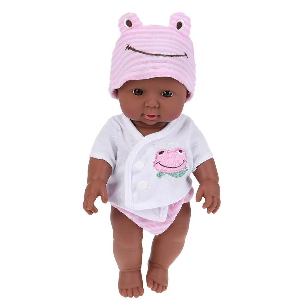 12 дюймов 30 см новорожденная африканская кукла имитация ребенка мягкий винил