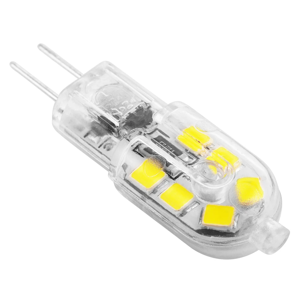 8 шт./лот G4 светодиодные лампы DC12V 12LED 3 Вт SMD2835 Мини прожектор люстра освещение
