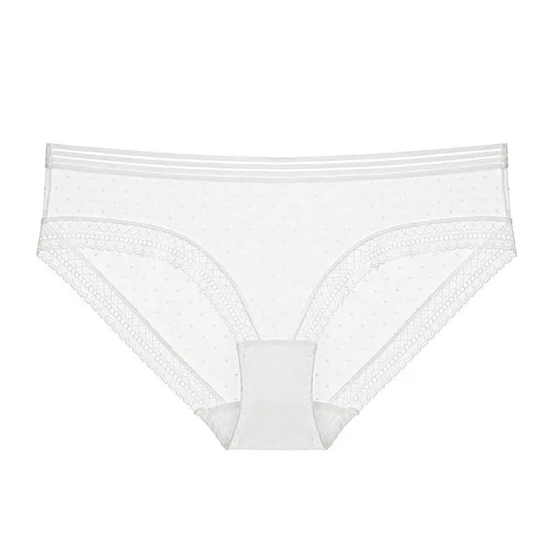 Panties Sexy Lace Underwear Woman Knickers Lace Panties Mesh Floral Lingerie Female Seamless Briefs Underpants Low-Rise