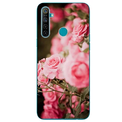 Полностью защищающий чехол накладка для OPPO Realme 5i противоударный ТПУ силиконовый