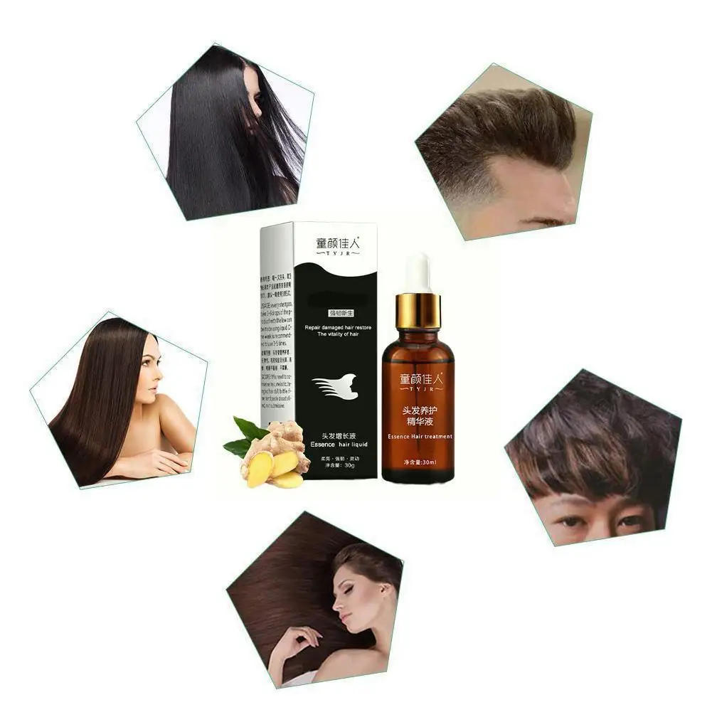 

30ml Hair Growth Essence Hair Loss Liquid Dense Hair Hair Sunburst In Grow Serum Fast Growth Hair Stock J2q0