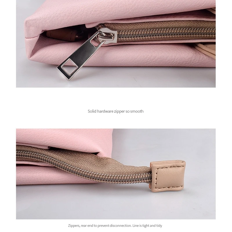 Водонепроницаемая сумка для ноутбука из ПУ со съемным плечевым ремнем портфель 13