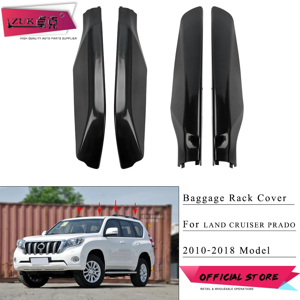 Cover Luggage Baggage Bar Rail End Protection Lid For Toyota