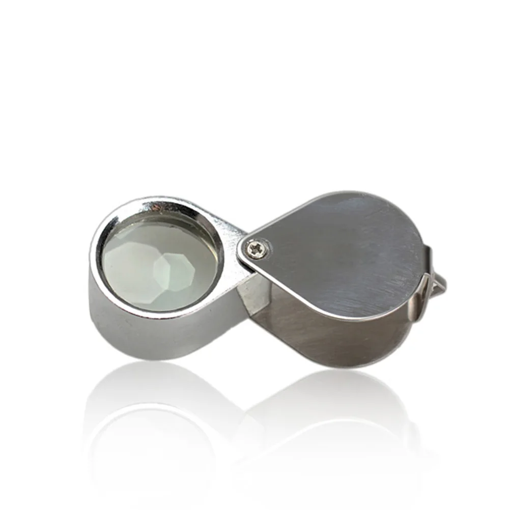 

HOT 1PCS Portable 20 x 21mm Jewelry Magnifying Glass 20X Folding Magnifier Loupe for Jewelry Coins Stamps Antiques Wholesale