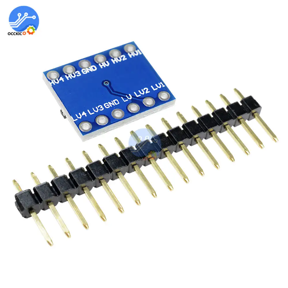 Преобразователь логического уровня IIC I2C 5 шт. в постоянного тока 3 В