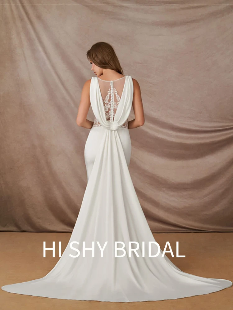 

Hi Shy Bridal 2021 New Luxury Lace Wedding Dresses Suitable for Every Bride Free Tailored Plus Size and Free Shipping