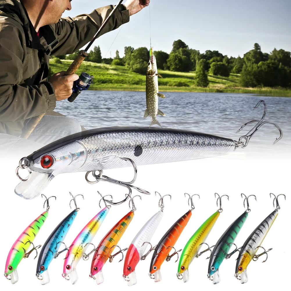 Рыболовная Приманка в виде гольяна 10 см/7 г плавающая искусственная жесткая