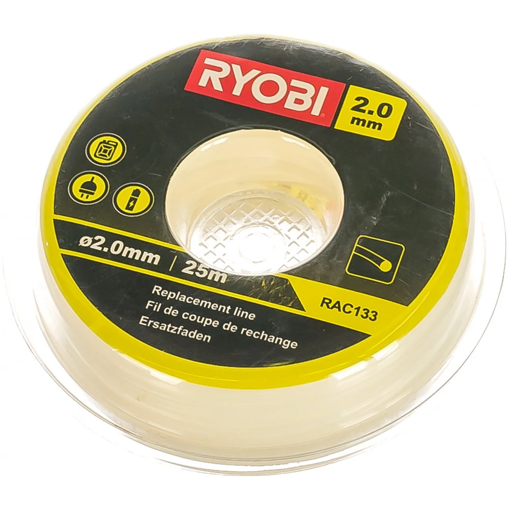 Леска для триммеров (2.0 мм 25 м круг) ryobi rac133 5132002626 | Инструменты