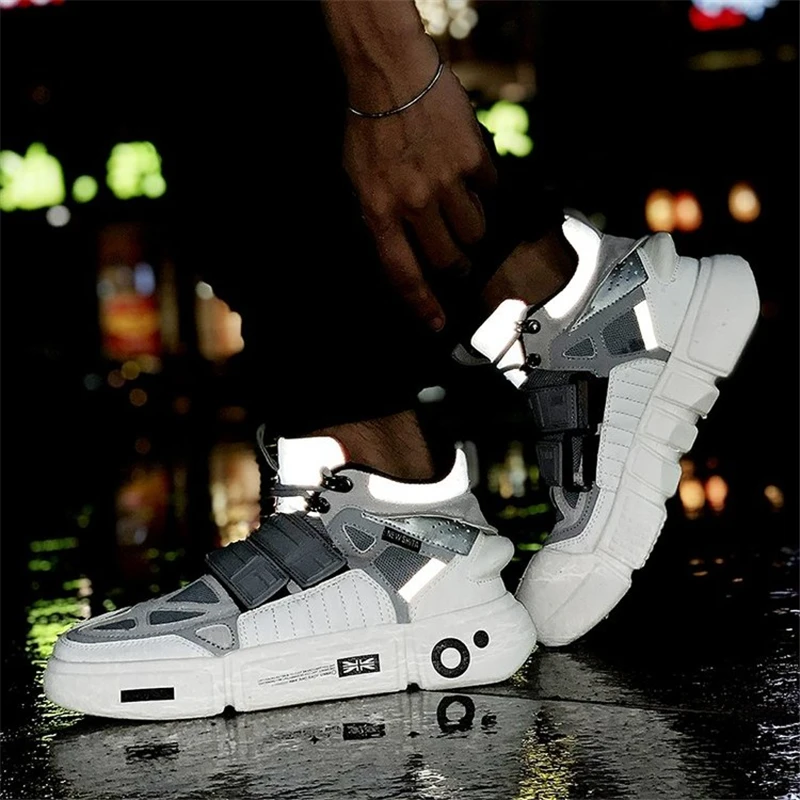 Повседневная обувь мужские высокие кроссовки мужская 2019 |