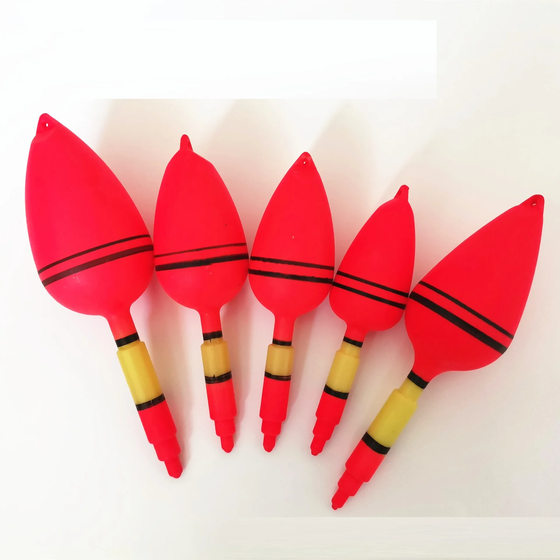 5 шт./лот большой живот пластиковый поплавок для морской рыбалки высокой