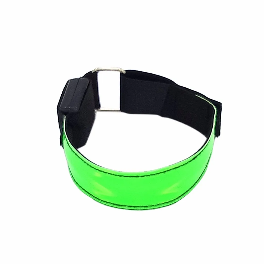 

4PCS LED Slap Armband Lights Glow Band Strap Safety Belt for Night Running Cycling Jogging Bike Lighting Wristband Wholesale