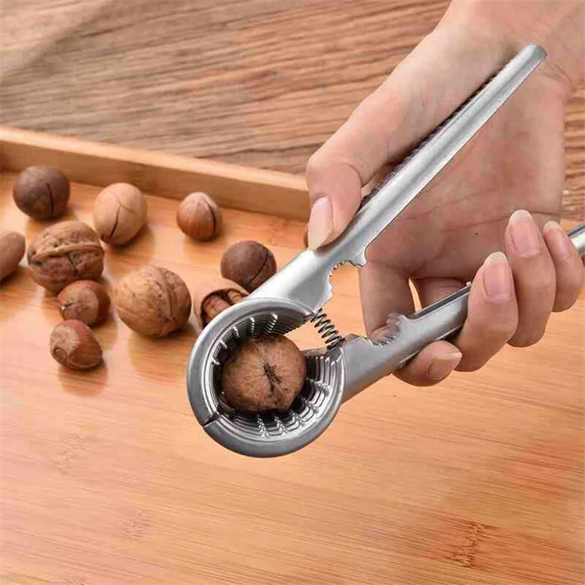 

Kitchen Nut Sheller Clip Tool Clamp Plier Cracker Zinc Alloy Nutcracker Sheller Crack almond Walnut Pecan Hazelnut Filbert Nut
