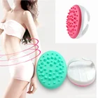 Ручная Массажная щетка для всего тела, для ванны, душа, антицеллюлитная, для похудения, красоты, ухода за кожей лица, роликовый массажер для подтяжки лица