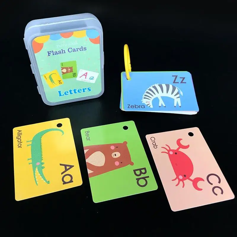 

Animal AIphabet Flash Cards Addition Subtraction Multiplication Division Montessori Educational Cards For Toddler Baby