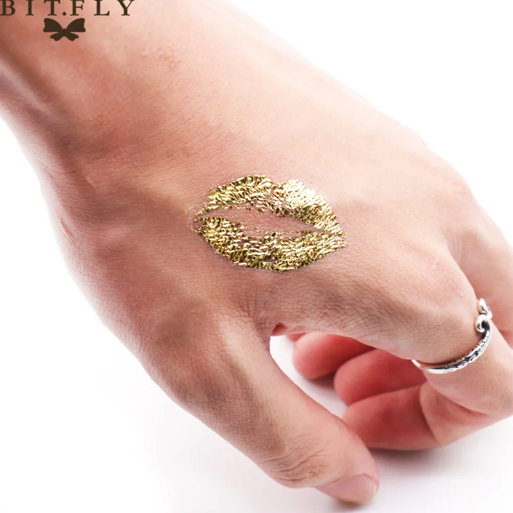 BIT.FLY водонепроницаемые девичьи вечерние украшения для невесты тату наклейки