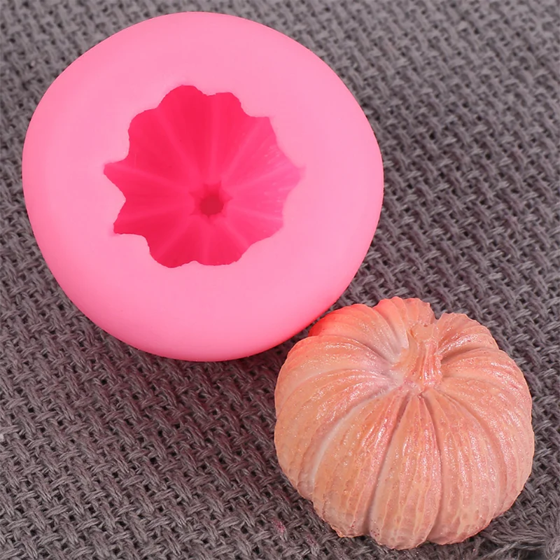 Хэллоуин 3D Тыква торт прессформы Горячие силиконовые свечи DIY формы для мыла