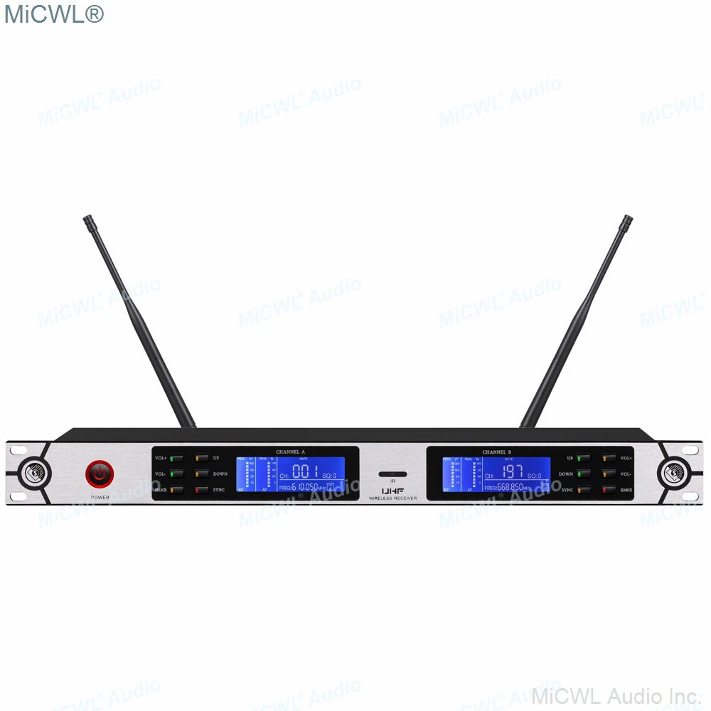 High Quality Professional SKM9000 True Diversity Handheld Digital Wireless Microphone System 2 Champaign Gold MiCWL SKM 9000 | Электроника