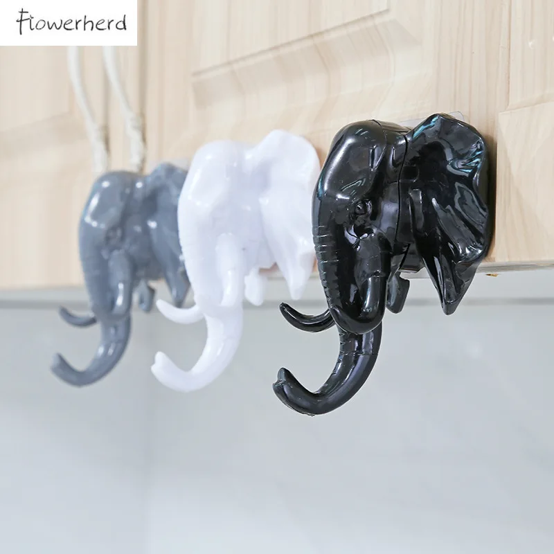Deer Head Elephant Hook Wall Hanging Shelf Room Organizer Storage Rack Bathroom Accessories Bedroom Coat | Дом и сад