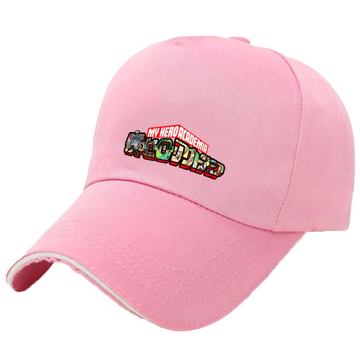 

My Hero Academia Baseball Cap Anime Cosplay MHA Character Print Sun Proof unshade Adjustable Sports Casual Men Women Beret