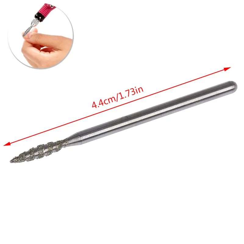 Бриллиантовая спиральная фреза для аппарата маникюра и педикюра 1