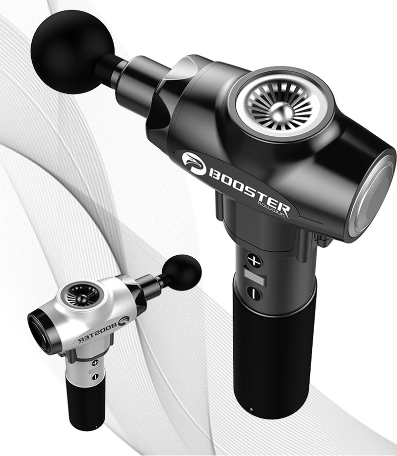 Booster Massager 5 Massage Head Body Massage Gun Muscle Stimulator Vibrating Electric Massage Body Relaxation Slimming