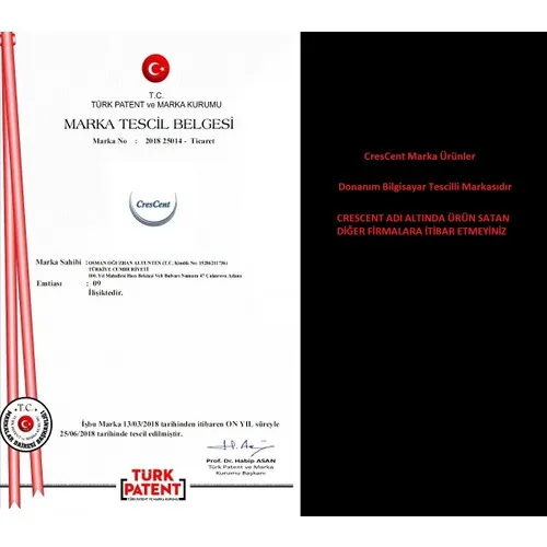 CresCent Cat6 Network Internet Adsl Network Cable 10 mt