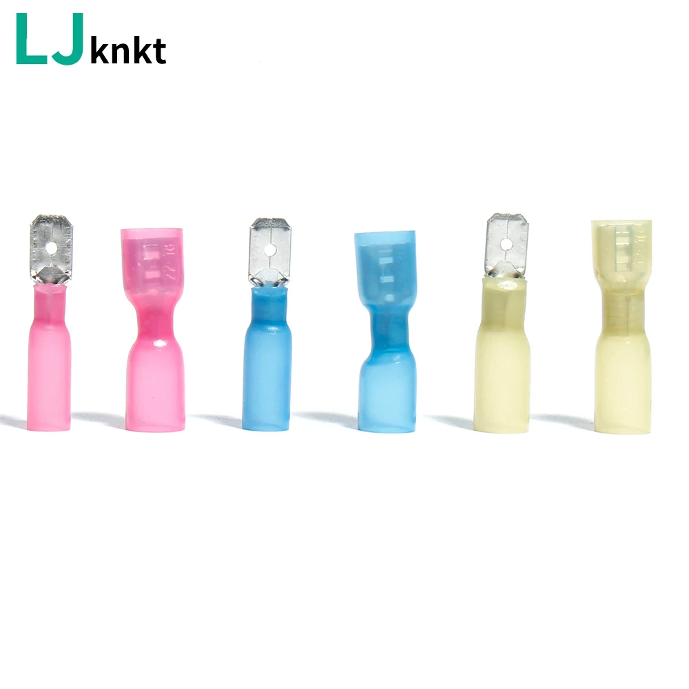 

Thermal shrinkable pluggable plug pressing Solder Seal Wire Shrink Connectors Electrical Terminals Butt Splice fast spring Cable