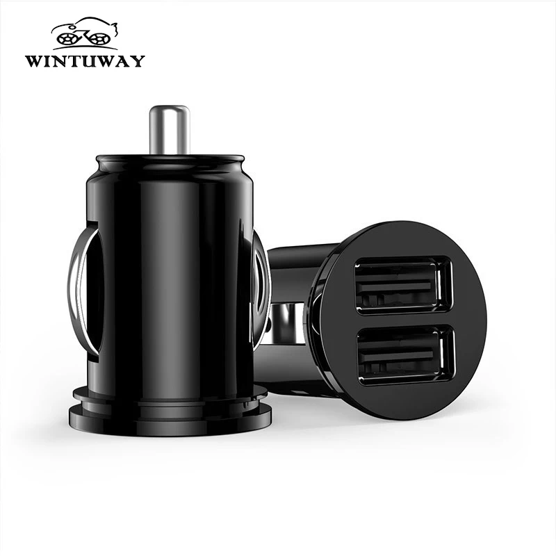 Автомобиль грузовик на 2-портный Dual Порты и разъёмы зарядное устройство с мини-usb