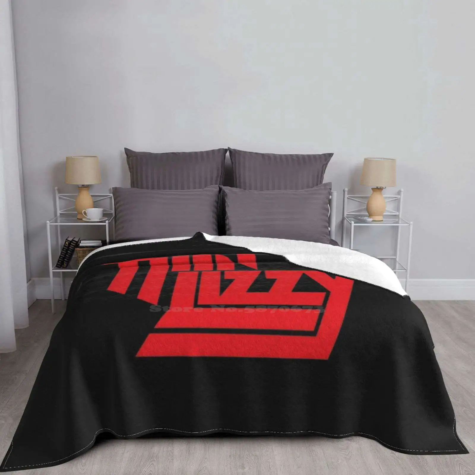 The Good Thin Lizzy Band Ирландия новейшая супермягкая теплая светильник Кая Тонкая Одеяло