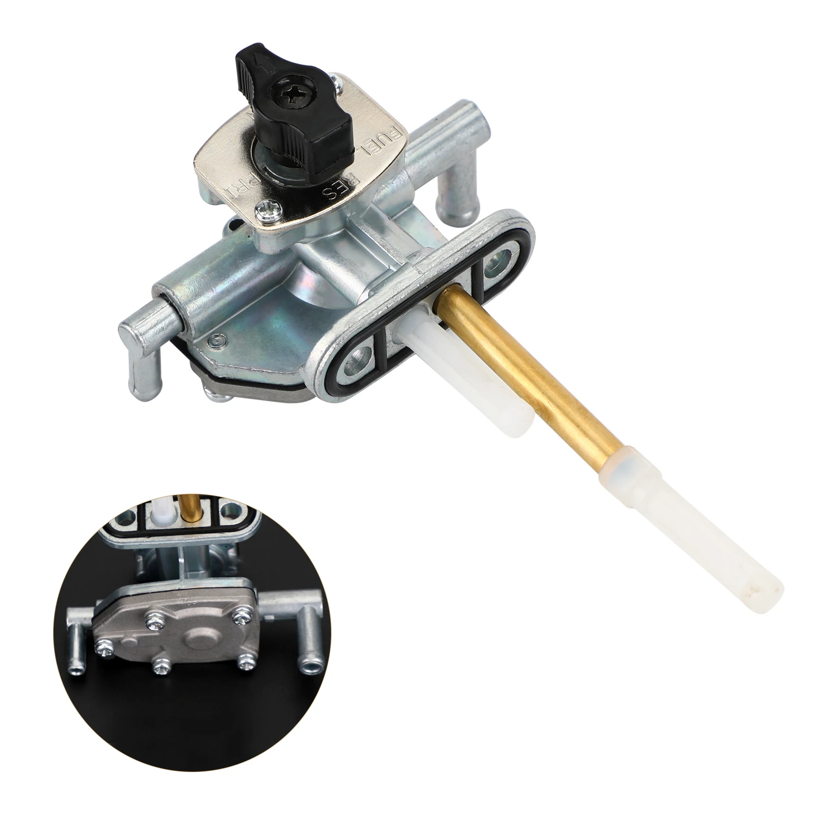 

Areyourshop for Suzuki LTA500 Gas Tank Fuel Cock Valve Petcock LTF500 Vinson 500 44300-03G02 Motorcycle Parts