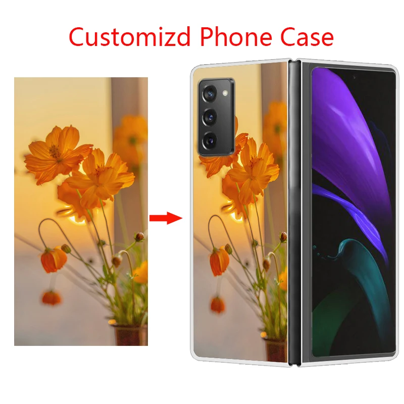 

Индивидуальный чехол «сделай сам» для Samsung Galaxy Z Fold 2 3 5G, жесткий чехол из поликарбоната для Samsung Galaxy Z Fold 3 5G Coque Z Fold 2