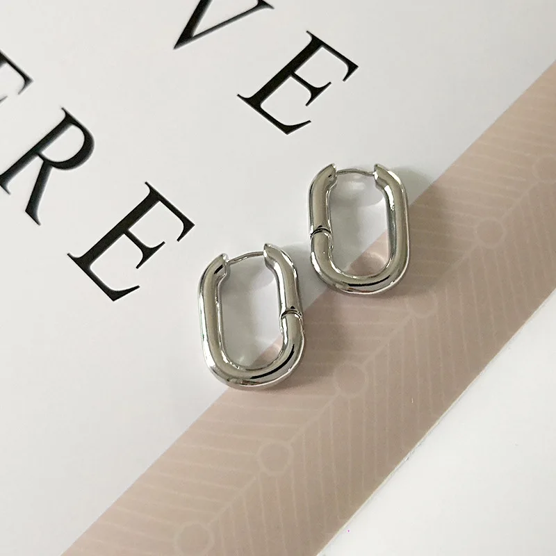 2020 новые модные креативные простые квадратные серьги в европейском и