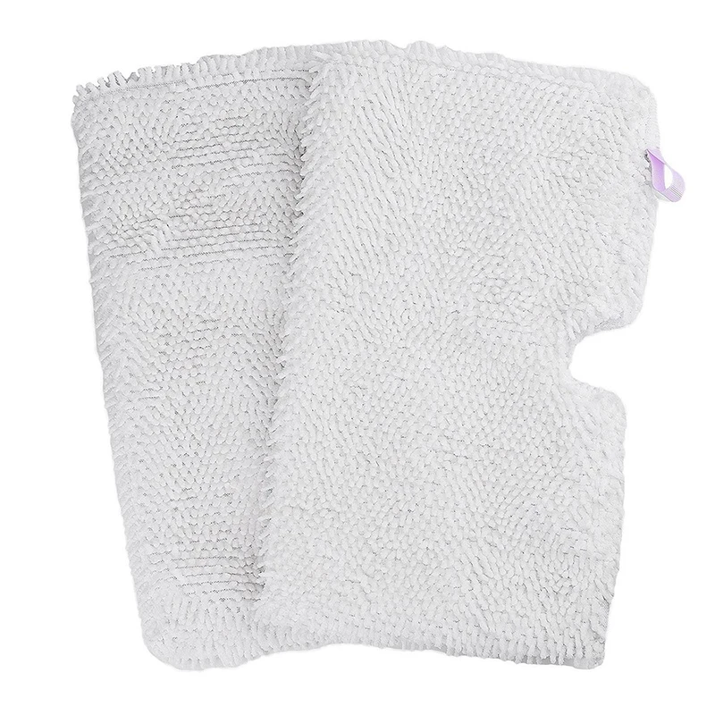 2-Pack Washable Microfiber Mop Pads Cleaning Replacement For Shark Steam Pocket Mops S3500 Series S3501 S3601 S3550 S39 |