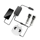 Быстрое Автомобильное зарядное устройство для DJI Phantom 3, Профессиональное интеллектуальное зарядное устройство для аккумулятора, зарядное устройство для контроллера DJI Phantom 3, автомобильное зарядное устройство