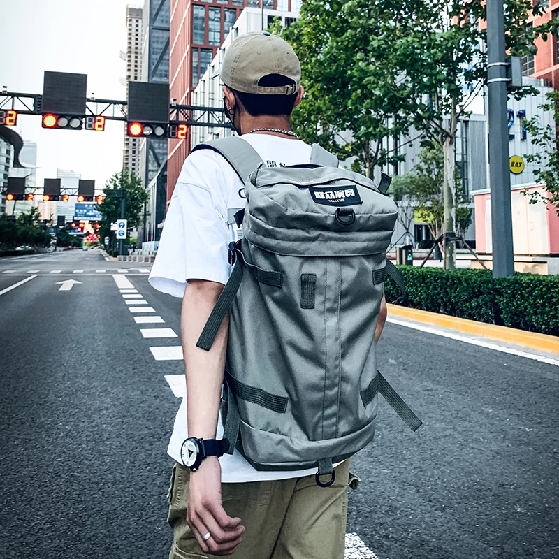 

Travel bag male high-capacity sports training fitness bag hand luggage bag shoulder backpack female student schoolbag