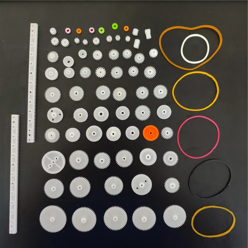 Набор пластиковых шестерен сделай сам детали для игрушечного ремня с зубцами